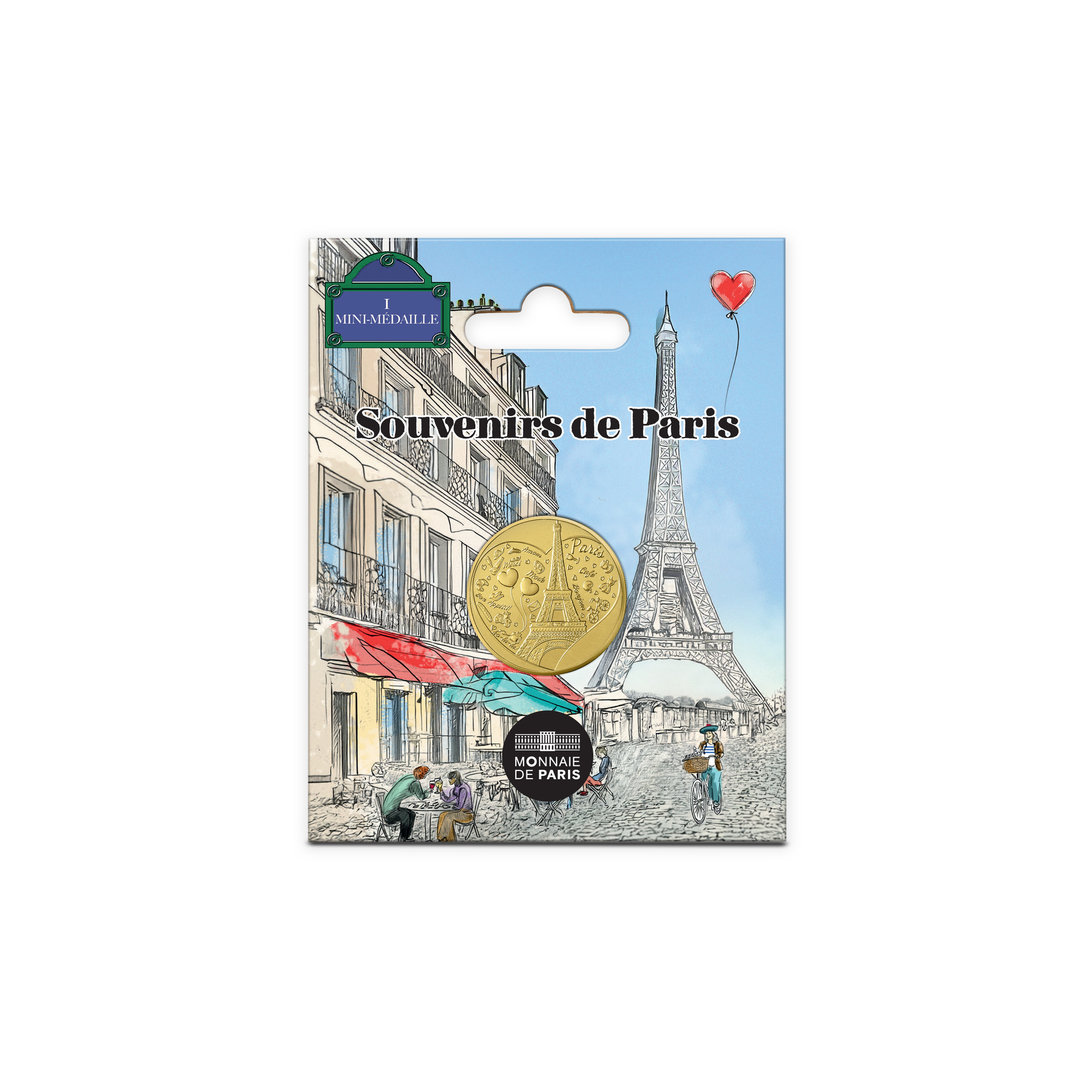 Monnaie De Paris Medaille Souvenir de Paris Display 30 Pochettes 